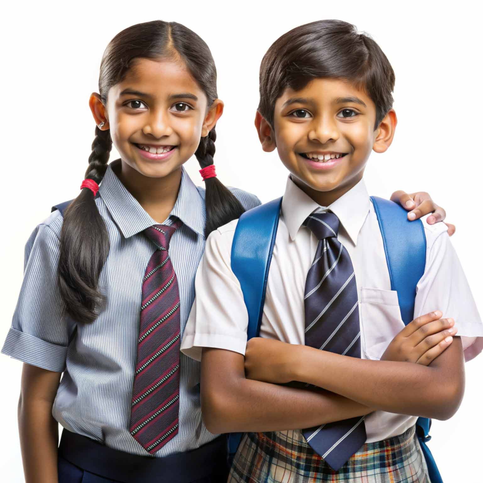 Indian-young-school-student-one-boy-and-one-girl