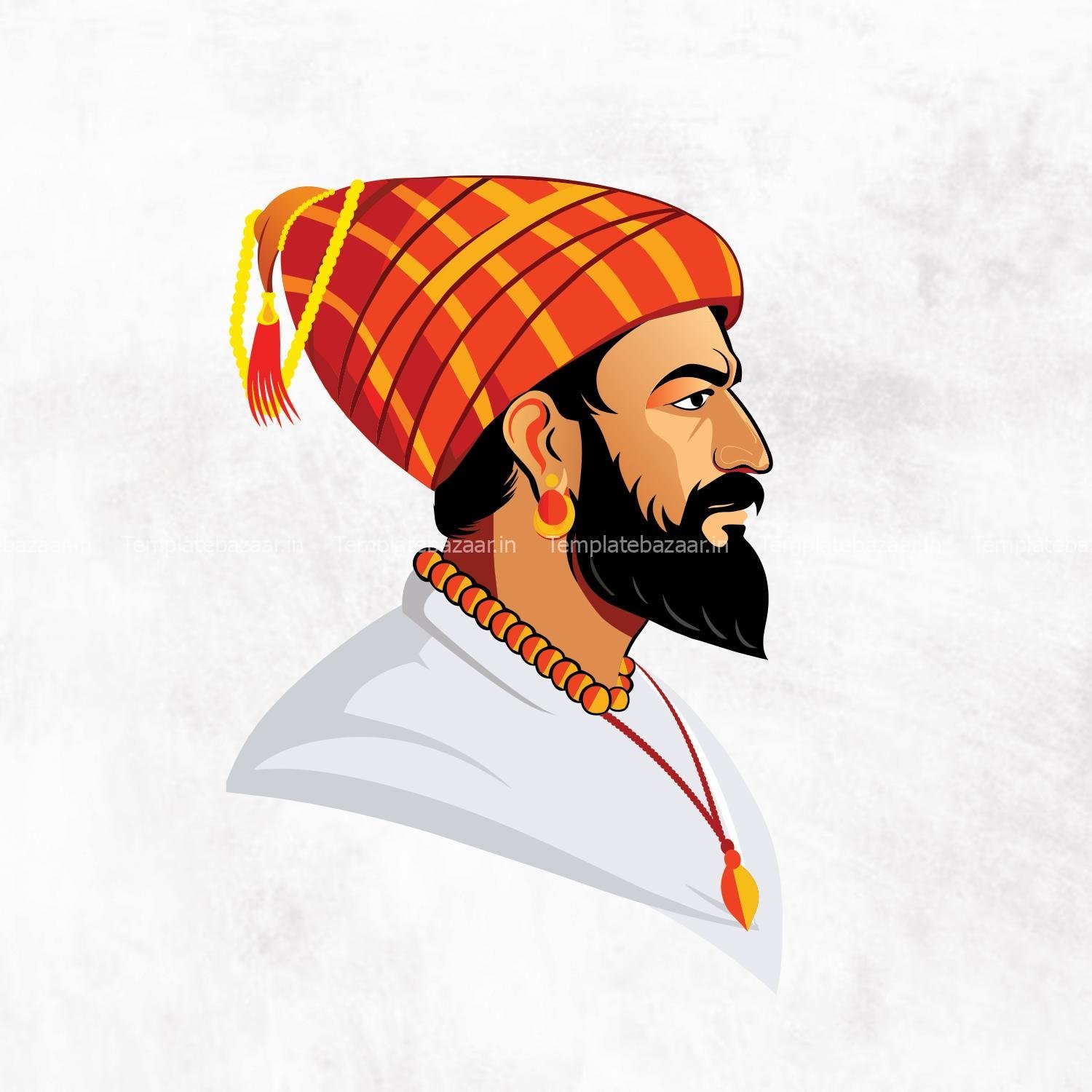 Chhatrapati Shivaji Maharaj vector