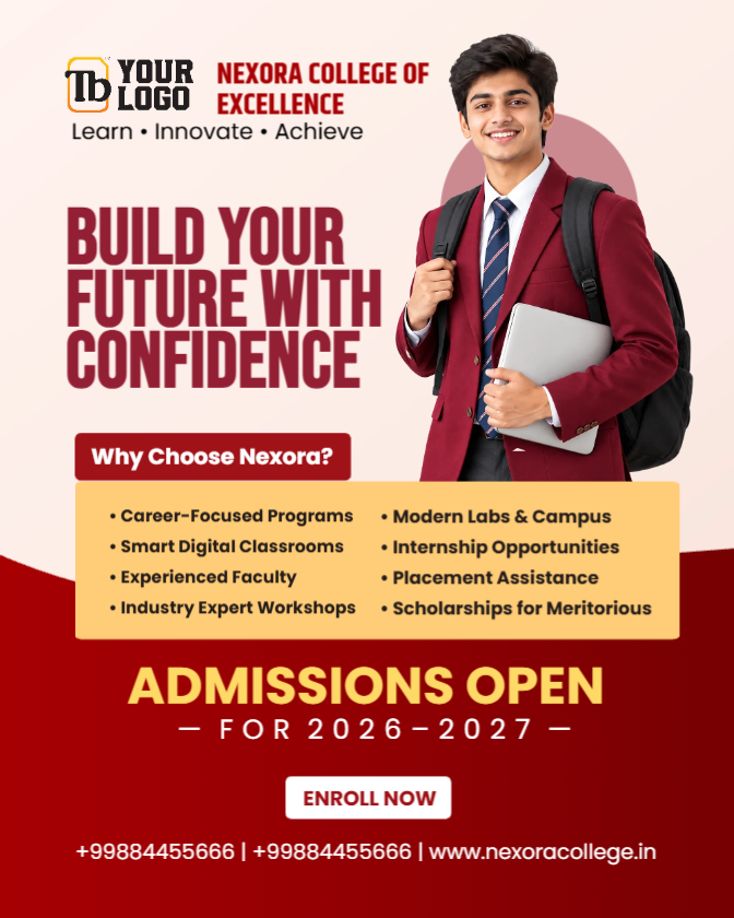 College Admission Open Social Media Post TB