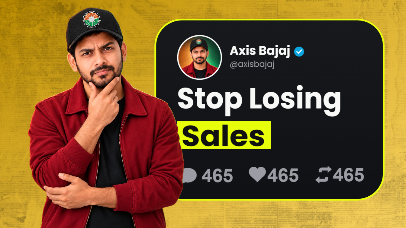 Stop Losing Sales Youtube Thumbnail